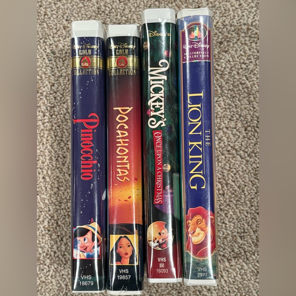 Disney VHS movies